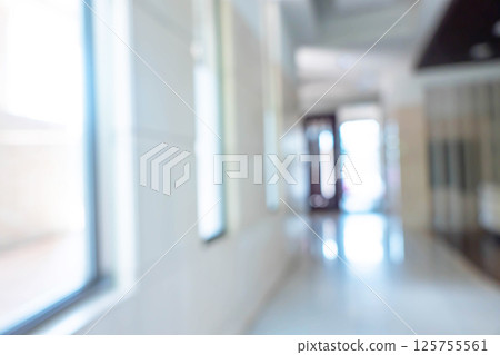 公寓入口的背景散景 125755561