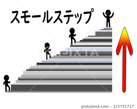 小步驟插圖 小步驟插圖 125755717