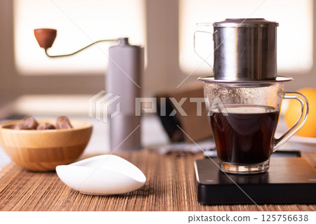 preparation of specialty coffee infusion preparation of specialty coffee infusion 125756638