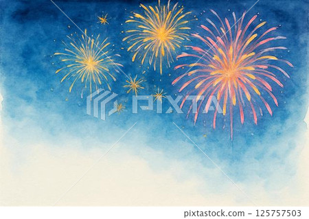 Fireworks display image 125757503
