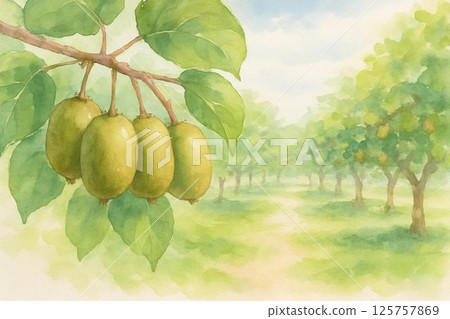 Kiwi fruit Kiwi fruit 125757869