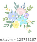 Illustration of flower bouquet 125758167