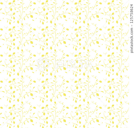 背景圖案：檸檬樹_黃色 125758624