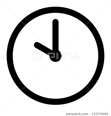 ten o'clock icon 125759495