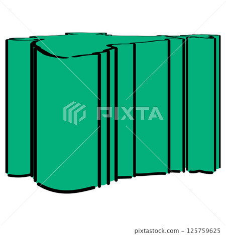 Handwritten_India_Vector_Isometric_Illustration 125759625