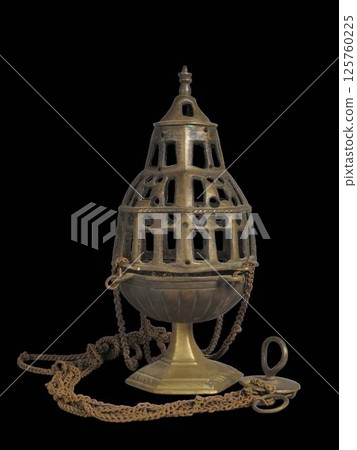 16th Century South Netherlandish Censer - Ornate Metal Incense Burner 125760225
