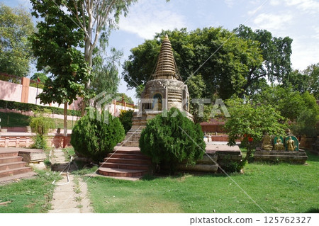 印度:四大佛教聖地、世界遺產菩提伽耶摩訶菩提寺 印度:四大佛教聖地、世界遺產菩提伽耶摩訶菩提寺 125762327