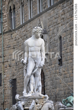 Neptune in Piazza della Signoria, Florence, Italy 125762866