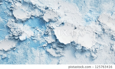Powder Blue And White Texture Abstract Background 125763416