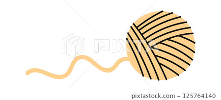 Thread skein hand drawn clew 125764140