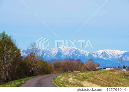 Spring Hidaka Mountains Hokkaido 125765044