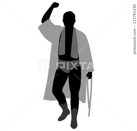 穿著長袍的職業摔角手 穿著長袍的職業摔角手 125765290