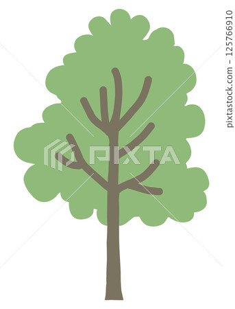 樹插圖 125766910