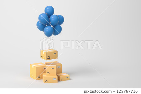 parcels, express, shipping 125767716