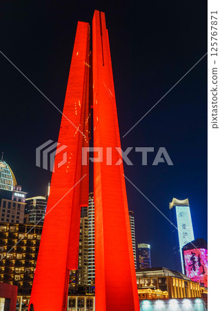 Shanghai People's Heroes Memorial Tower Shanghai People's Heroes Memorial Tower 125767871
