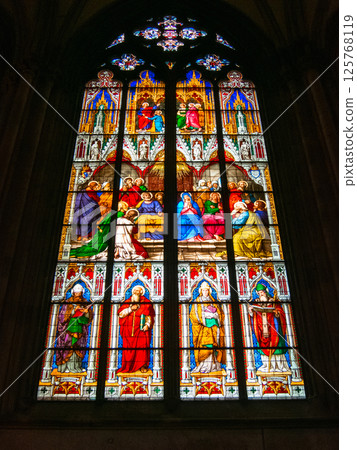 Stained glass of Cologne Cathedral 125768119