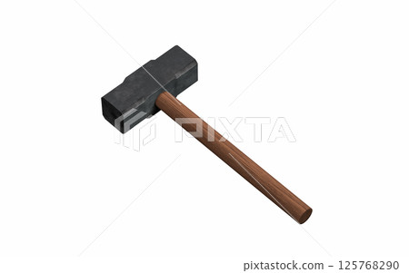 metallic, weapon, sledge 125768290