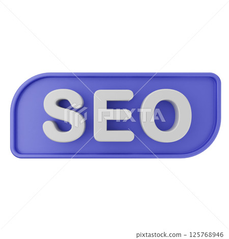 3d search engine optimization icon 125768946