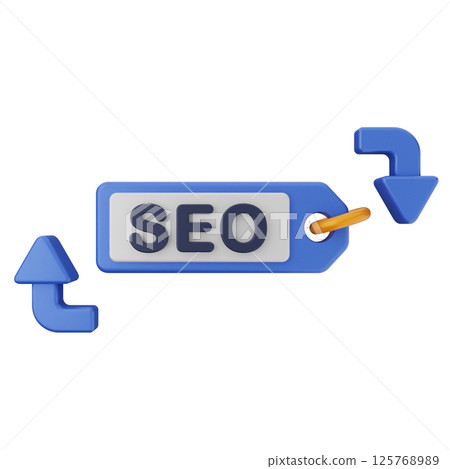 3d search engine optimization icon 3d search engine optimization icon 125768989