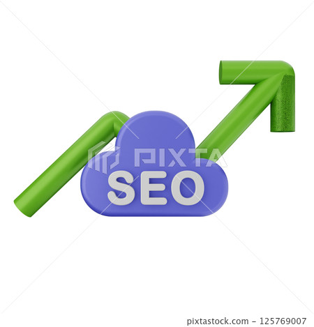 3d search engine optimization icon 3d search engine optimization icon 125769007
