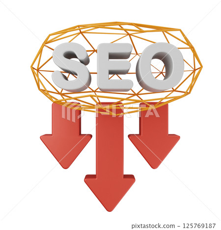 3d search engine optimization icon 3d search engine optimization icon 125769187
