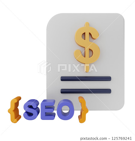 3d search engine optimization icon 3d search engine optimization icon 125769241