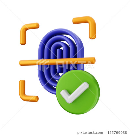 3d security system protection safety firewall 125769988
