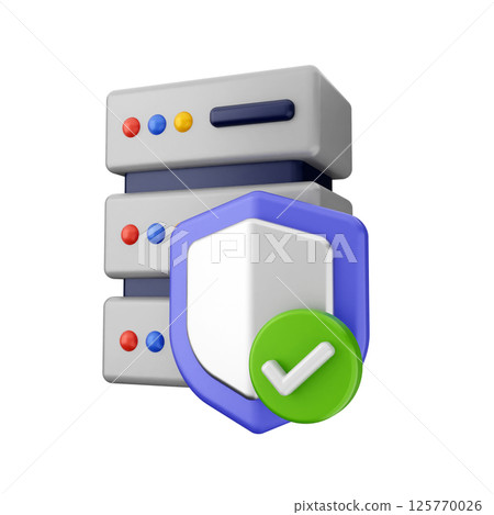 3d security system protection safety firewall 125770026