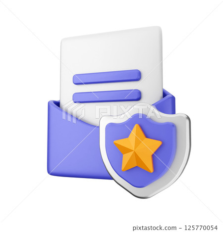 3d security system protection safety firewall 125770054