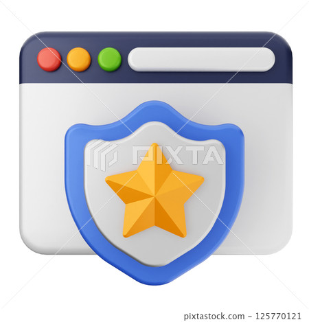 3d security system protection safety firewall 125770121