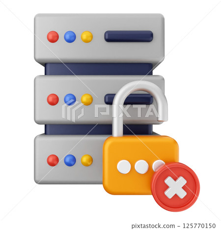3d security system protection safety firewall 125770150