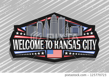 Vector logo for Kansas City Vector logo for Kansas City 125770723