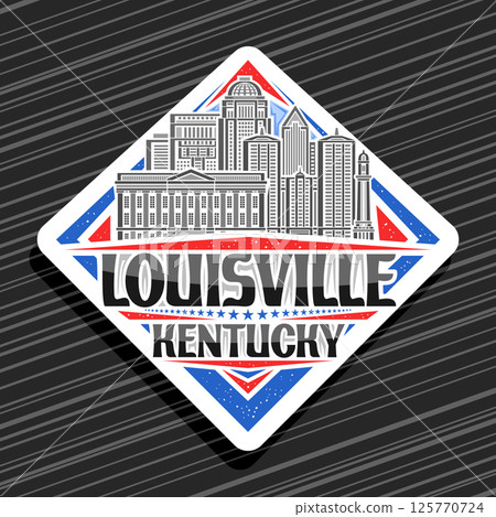 Vector logo for Louisville Vector logo for Louisville 125770724