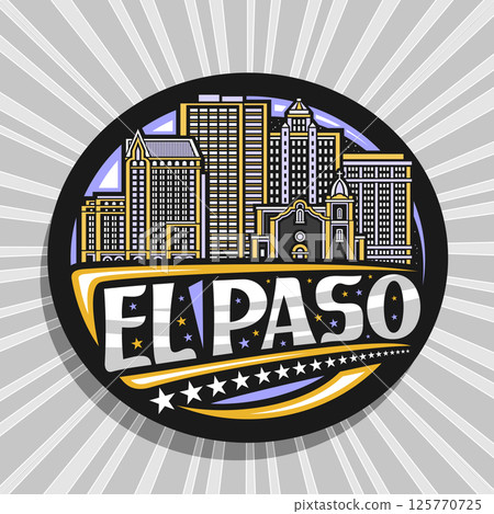 Vector logo for El Paso 125770725