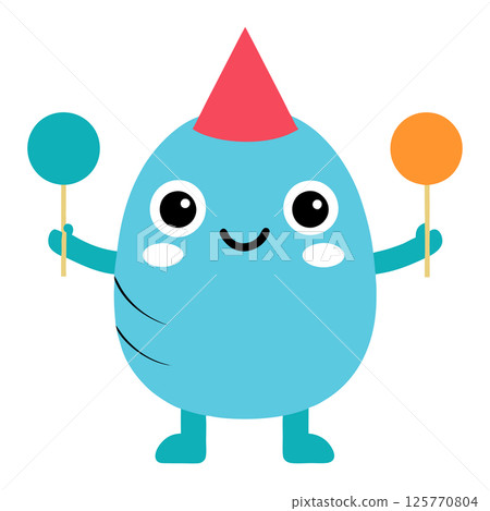 100 Days of School vector art illustration Celebration Graphic for t shirt design 125770804