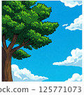 藍天和樹 125771073