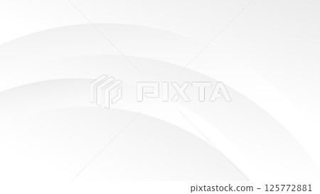 abstract white background with smooth swirl lines decoration 125772881