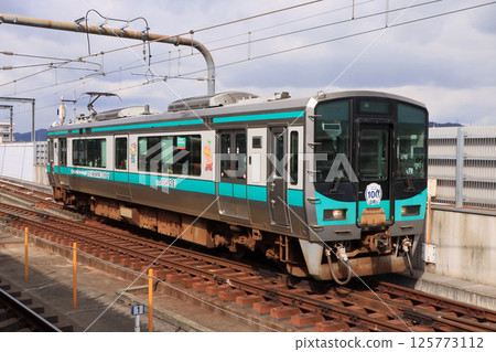 125 series trains on the Kakogawa Line 125 series trains on the Kakogawa Line 125773112