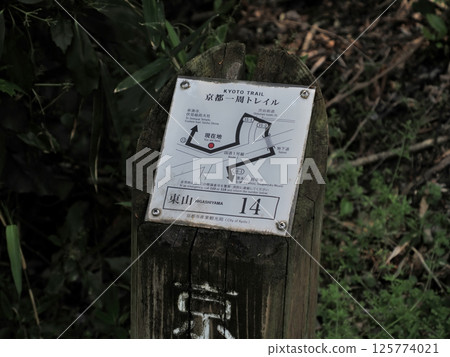 [Kyoto Trail Sign Collection] Higashiyama 14 (2025) 125774021