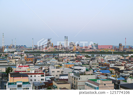 [Korea/Pohang] Pohang city's streetscape and industrial area 125774106