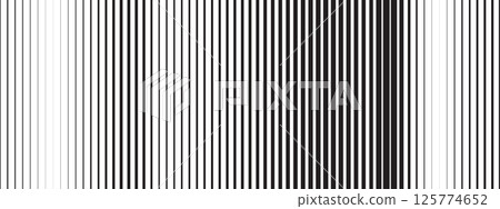 Black and white stripe lines arranged in a geometric pattern. Gradient transition and fade build a minimal abstract effect. Vector bg Black and white stripe lines arranged in a geometric pattern. Gradient transition and fade build a minimal abstract effect. Vector bg 125774652