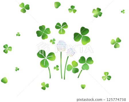 三葉草背景 E-1 三葉草背景 E-1 125774738