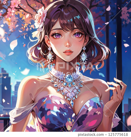 Girl [AI generated image] 125775618