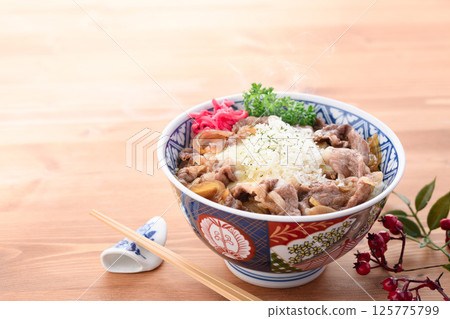 芝士牛肉碗 芝士牛肉碗 125775799