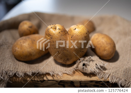 A Unique HeartShaped Potato Stands Out Among Other Interesting Varieties Available A Unique HeartShaped Potato Stands Out Among Other Interesting Varieties Available 125776424