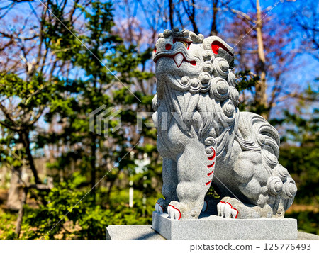 蘆別神社 - 小犬 - 札幌市清田區 - 春天 125776493