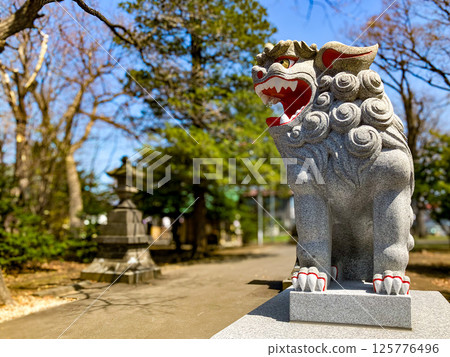 蘆別神社 - 小犬 - 札幌市清田區 - 春天 125776496
