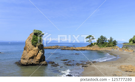 Rocky landscape (Yokosuka City Tateishi Park) Rocky landscape (Yokosuka City Tateishi Park) 125777280