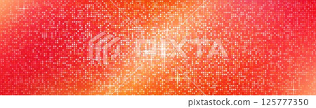 Disco ball mosaic pattern 125777350