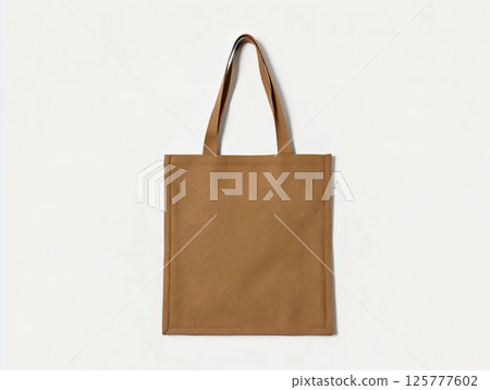 Stylish brown tote bag designed for everyday use and versatile carry options suitable for shopping or casual outings 125777602